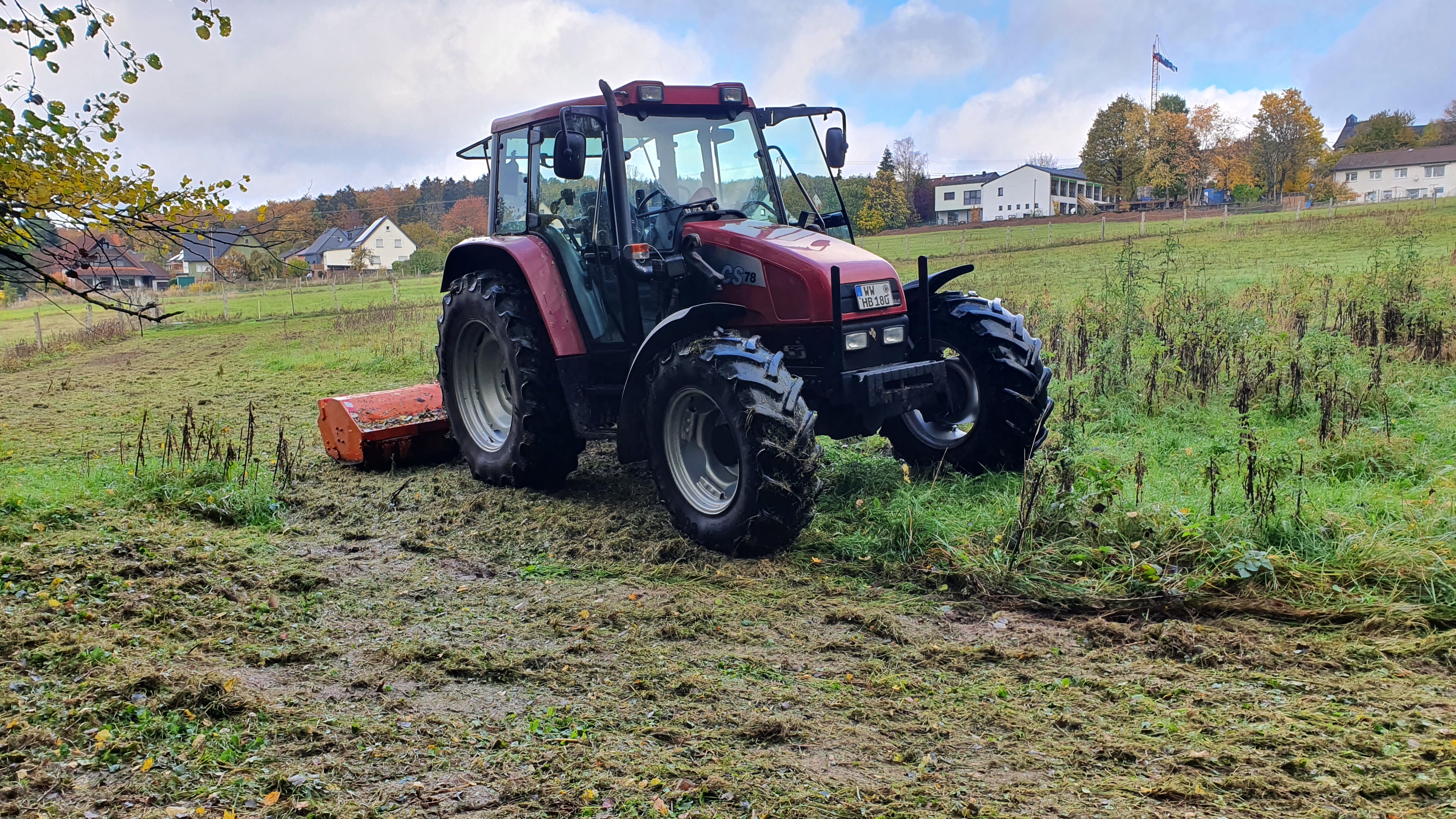 Mulchen / Rekultivierung